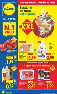Catálogo Lidl en L'Hospitalet de Llobregat | № 1 PRECIO - Ofertas válidas del 24/11 al 30/11 | 2025-11-24T00:00:00.000Z - 2025-11-30T00:00:00.000Z