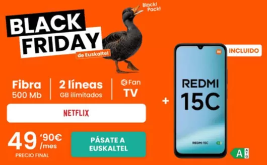 Catálogo Euskaltel en Mollerussa | Ofertas | 2025-11-18T00:00:00.000Z - 2025-12-02T00:00:00.000Z