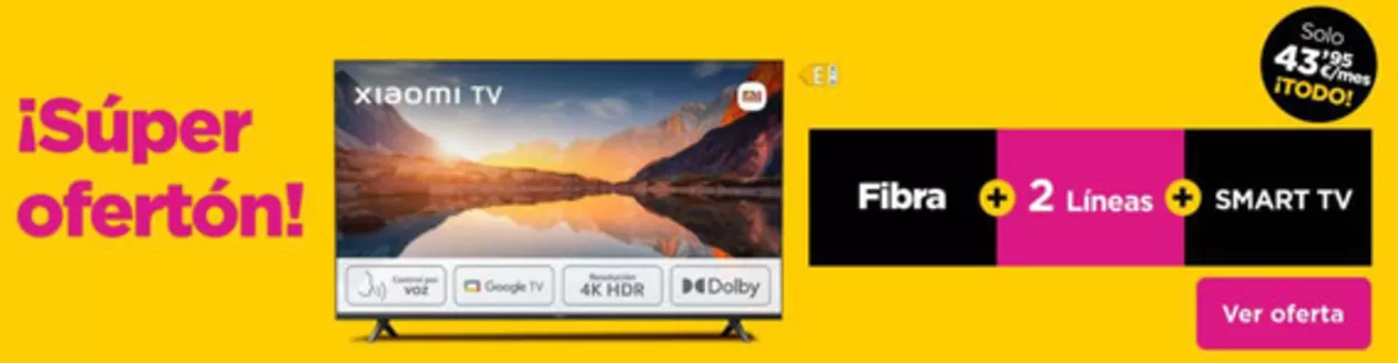 Catálogo Jazztel en Mollerussa | ¡Súper ofertón! | 2025-11-18T00:00:00.000Z - 2025-12-02T00:00:00.000Z