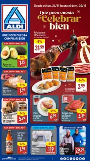 Catálogo ALDI en Lleida | ¡Qué poco cuesta comprar bien! | 2025-11-24T00:00:00.000Z - 2025-11-30T00:00:00.000Z