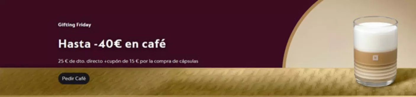 Catálogo Nespresso en Alcalá de Guadaira | Hasta -40€ en café | 2025-11-19T00:00:00.000Z - 2025-12-04T00:00:00.000Z
