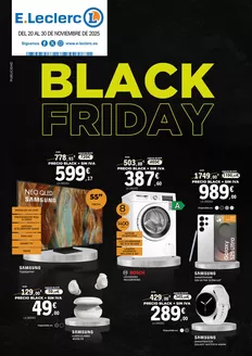 Catálogo E.Leclerc | Black Friday | 2025-11-20T00:00:00.000Z - 2025-11-30T00:00:00.000Z
