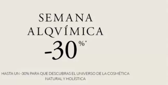 Catálogo ALQVIMIA en Cabrera de Mar | -30% | 2025-11-19T00:00:00.000Z - 2025-11-30T00:00:00.000Z