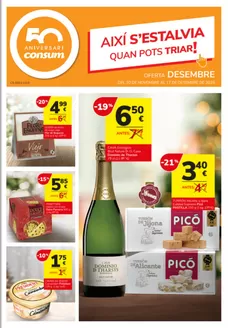 Catálogo Consum en Candás | Així S'estalvia Quan Pots Triar! | 2025-11-20T00:00:00.000Z - 2025-12-17T00:00:00.000Z
