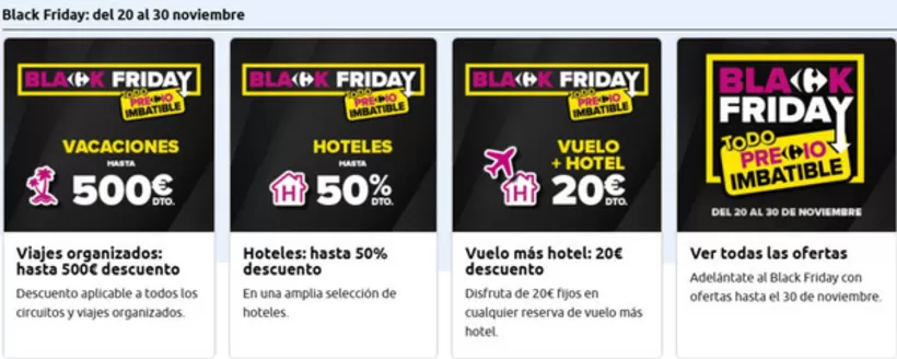 Catálogo Carrefour Viajes en Las Palmas de Gran Canaria | Promociones | 2025-11-20T00:00:00.000Z - 2025-11-30T00:00:00.000Z