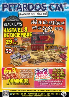 Catálogo Petardos CM en Xàtiva | Catálogo Petardos CM | 2025-11-01T00:00:00.000Z - 2026-04-30T00:00:00.000Z