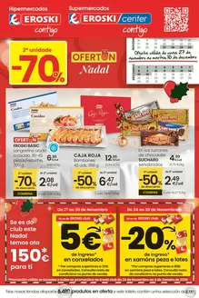 Catálogo Eroski en Barro | 2a unidade -70% | 2025-11-27T00:00:00.000Z - 2025-12-16T00:00:00.000Z