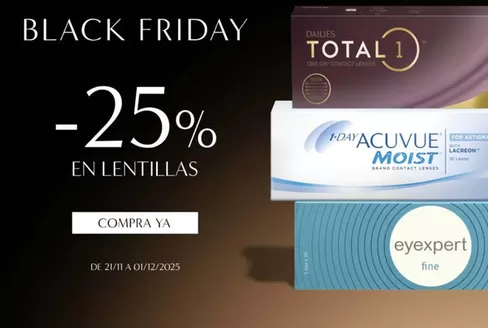 Catálogo Optica 2000 en Eibar | -25% En Lentillas | 2025-11-21T00:00:00.000Z - 2025-12-01T00:00:00.000Z