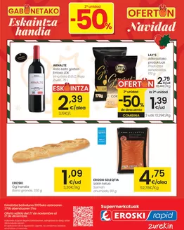 Catálogo Eroski en Usurbil | Ofertón Navidad | 2025-11-27T00:00:00.000Z - 2025-12-17T00:00:00.000Z