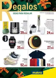 Catálogo Makro en Alicante | Ideas Regalos Península | 2025-11-24T00:00:00.000Z - 2026-01-05T00:00:00.000Z