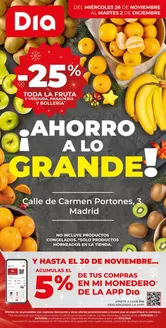 Catálogo Dia en Las Rozas | Ahorro a lo grande del 26/11 al 02/12 | 2025-11-26T00:00:00.000Z - 2025-12-02T00:00:00.000Z