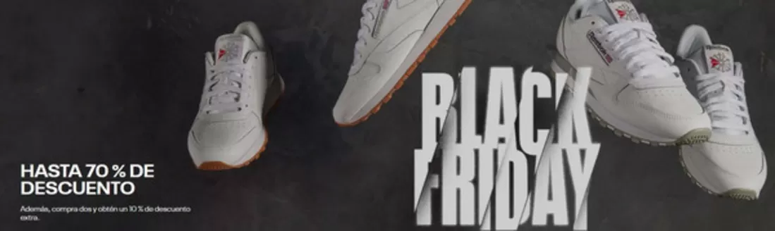 Catálogo Reebok | Hasta 70% de descuento | 2025-11-25T00:00:00.000Z - 2025-11-30T00:00:00.000Z