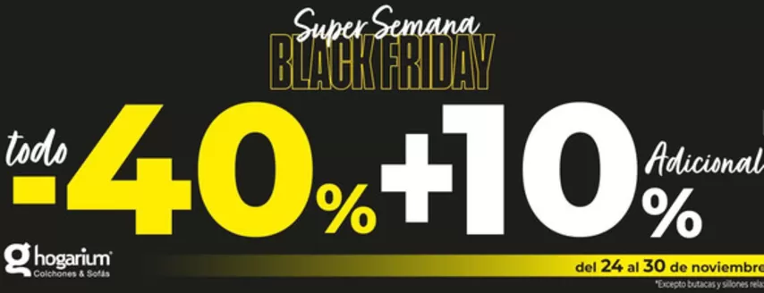 Catálogo Hogarium | Super Semana Black Friday | 2025-11-25T00:00:00.000Z - 2025-11-30T00:00:00.000Z