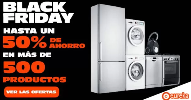 Catálogo Eureka Electrodomésticos en Málaga | Black Friday | 2025-11-25T00:00:00.000Z - 2025-12-01T00:00:00.000Z