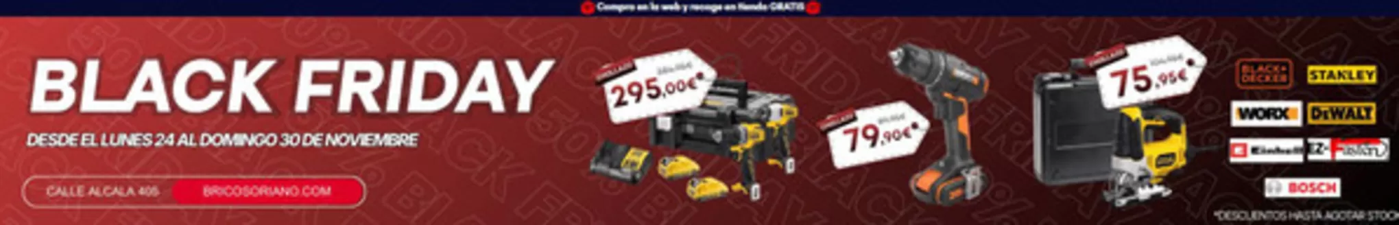 Catálogo Bricolaje Soriano en Montcada i Reixac | Ofertas | 2025-11-25T00:00:00.000Z - 2025-11-30T00:00:00.000Z