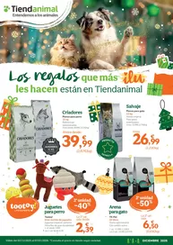 Catálogo Tiendanimal en Alcañiz | Los regalos que más ilu les hacen | 2025-12-02T00:00:00.000Z - 2026-01-07T00:00:00.000Z