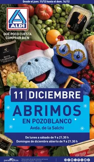 Catálogo ALDI | ¡Nuevo Aldi en Pozoblanco! | 2025-12-11T00:00:00.000Z - 2025-12-14T00:00:00.000Z