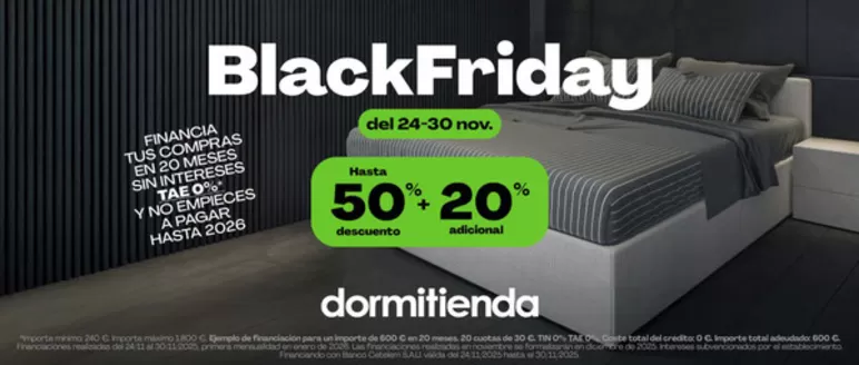 Catálogo Dormitienda en Candelaria | Ofertas | 2025-11-26T00:00:00.000Z - 2025-11-30T00:00:00.000Z