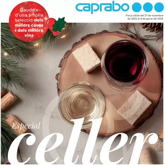Catálogo Caprabo en Corbera de Llobregat | Especial Celler | 2025-11-27T00:00:00.000Z - 2026-01-04T00:00:00.000Z