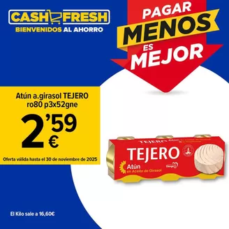 Catálogo Cash Fresh en Pòrtol | Hasta el 30/11/2025 | 2025-11-27T00:00:00.000Z - 2025-11-30T00:00:00.000Z
