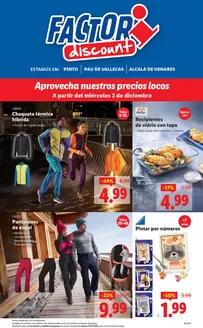 Catálogo FACTORI discount en Logroño | Factori discount - Ofertas válidas del 03/12 al 08/12 | 2025-12-03T00:00:00.000Z - 2025-12-08T00:00:00.000Z