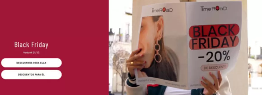 Catálogo Time Road en Málaga | -20% De Descuento | 2025-11-27T00:00:00.000Z - 2025-12-01T00:00:00.000Z