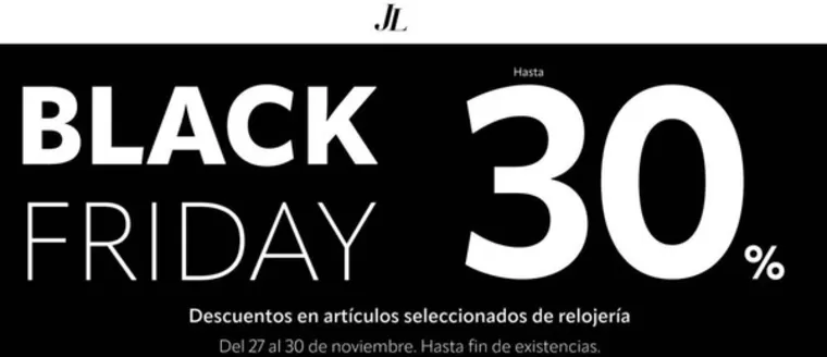 Catálogo José Luis Joyerías en Madrid | Black Friday. Hasta 30% | 2025-11-28T00:00:00.000Z - 2025-11-30T00:00:00.000Z