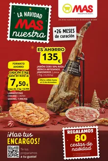 Catálogo Supermercados MAS en Cambre | La Navidad MAS nuestra | 2025-11-28T00:00:00.000Z - 2025-12-31T00:00:00.000Z