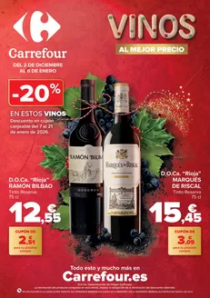 Catálogo Carrefour en San Cristobal de la Laguna (Tenerife) | VINOS | 2025-12-02T00:00:00.000Z - 2026-01-06T00:00:00.000Z