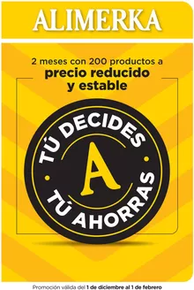 Catálogo Alimerka en Navia | Tu decides tu ahorras - Alimerka | 2025-12-02T00:00:00.000Z - 2026-02-01T00:00:00.000Z