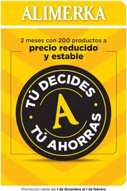 Catálogo Alimerka en Valladolid | Tu decides tu ahorras - Alimerka | 2025-12-02T00:00:00.000Z - 2026-02-01T00:00:00.000Z