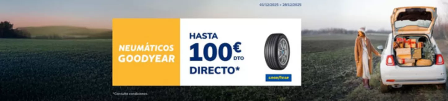 Catálogo Norauto en El Plantío | Hasta 100€ dto directo | 2025-12-02T00:00:00.000Z - 2025-12-28T00:00:00.000Z