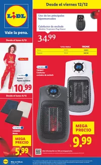 Catálogo Lidl en La Font d'En Carròs | ¡Bazar Lidl! Ofertas válidas del 08/12 al 14/12 | 2025-12-08T00:00:00.000Z - 2025-12-14T00:00:00.000Z