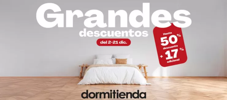 Catálogo Dormitienda en Madrid | Grandes Descuentos | 2025-12-02T00:00:00.000Z - 2025-12-21T00:00:00.000Z