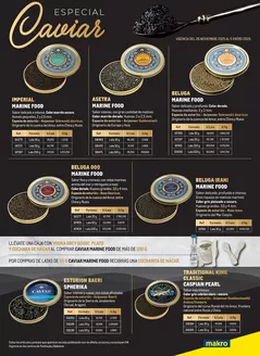 Catálogo Makro en Barberà del Vallés | Especial Caviar | 2025-12-03T00:00:00.000Z - 2026-01-05T00:00:00.000Z