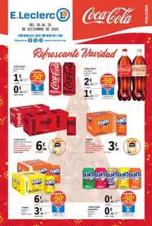 Catálogo E.Leclerc | Monográfico Coca-cola | 2025-12-05T00:00:00.000Z - 2025-12-31T00:00:00.000Z
