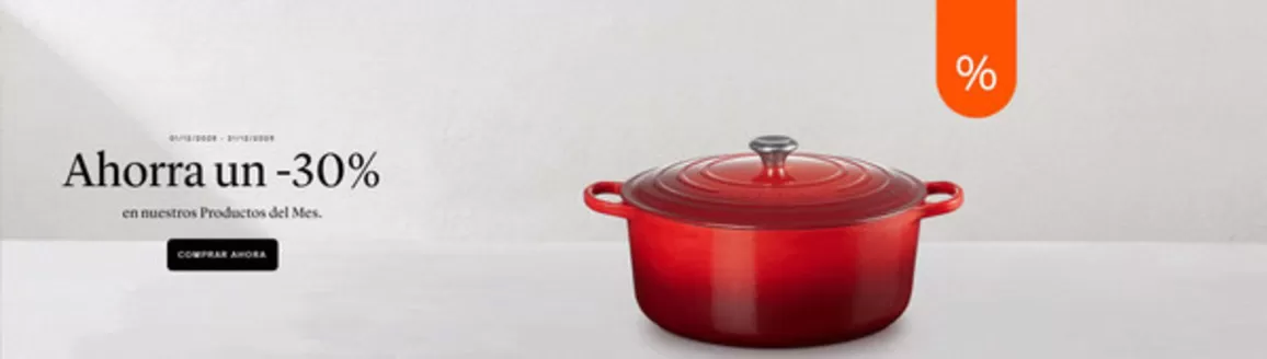 Catálogo Le Creuset en Albacete | Ahorra un -30% | 2025-12-03T00:00:00.000Z - 2025-12-31T00:00:00.000Z