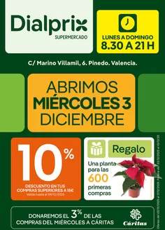 Catálogo Dialprix | Oferta Apertura Pinedo, Valencia | 2025-12-04T00:00:00.000Z - 2025-12-17T00:00:00.000Z