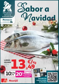 Catálogo Alcampo | Sabor a Navidad | 2025-12-11T00:00:00.000Z - 2025-12-31T00:00:00.000Z