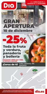 Catálogo Dia en Leganés | Gran apertura Dia del 10/12 al 16/12 | 2025-12-10T00:00:00.000Z - 2025-12-16T00:00:00.000Z