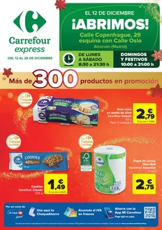 Catálogo Carrefour Express en Villanueva del Pardillo | Abrimos! | 2025-12-12T00:00:00.000Z - 2025-12-26T00:00:00.000Z
