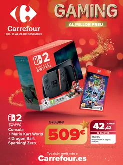 Catálogo Carrefour en Badalona | VIDEOJUEGOS-ELECTRO | 2025-12-10T00:00:00.000Z - 2025-12-24T00:00:00.000Z