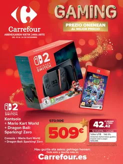 Catálogo Carrefour en Oiartzun | VIDEOJUEGOS-ELECTRO | 2025-12-10T00:00:00.000Z - 2025-12-24T00:00:00.000Z