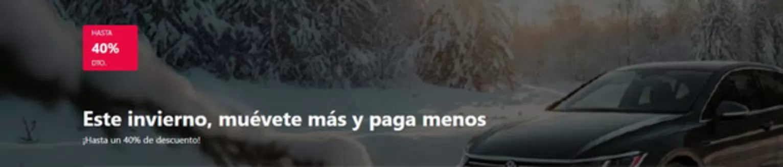 Catálogo Europcar en Santa Coloma de Farners | Hasta 40% dto | 2025-12-09T00:00:00.000Z - 2025-12-22T00:00:00.000Z