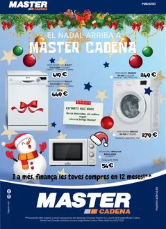 Catálogo Master Cadena en Mataró | El Nadal Arriba A Master Cadena | 2025-12-10T00:00:00.000Z - 2025-12-31T00:00:00.000Z