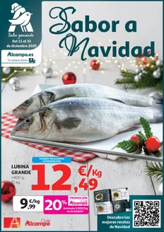 Catálogo Alcampo en Pedrola | Sabor a Navidad | 2025-12-11T00:00:00.000Z - 2025-12-31T00:00:00.000Z
