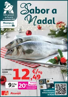 Catálogo Alcampo en Barcelona | Sabor a Nadal | 2025-12-11T00:00:00.000Z - 2025-12-31T00:00:00.000Z