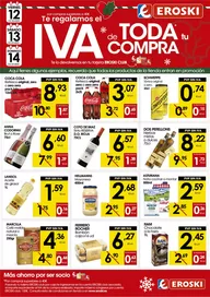 Catálogo Eroski en Utrera | Te regalamos el IVA de TODA tu compra | 2025-12-11T00:00:00.000Z - 2025-12-14T00:00:00.000Z