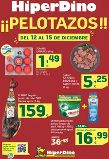 Catálogo HiperDino en Castellar de la Ribera | Pelotazos desde el 12 de diciembre | 2025-12-12T00:00:00.000Z - 2025-12-15T00:00:00.000Z