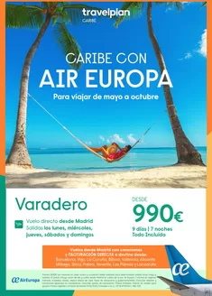 Catálogo Travelplan en Zaragoza | Travelplan Varadero | 2025-12-12T00:00:00.000Z - 2025-12-31T00:00:00.000Z